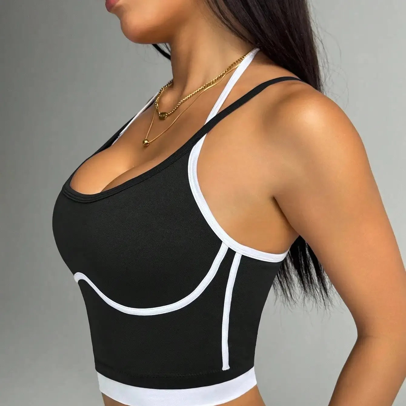 ColorBlock Sculpt Top
