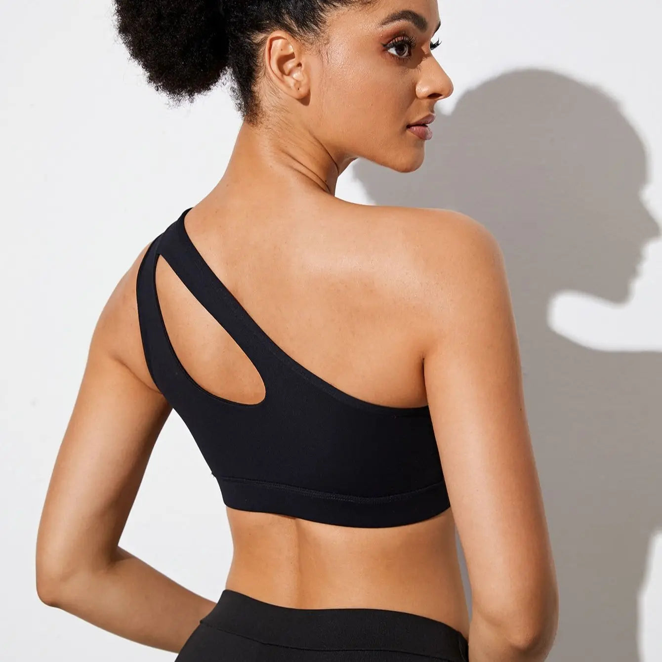 Asymmetry One-Shoulder Bra